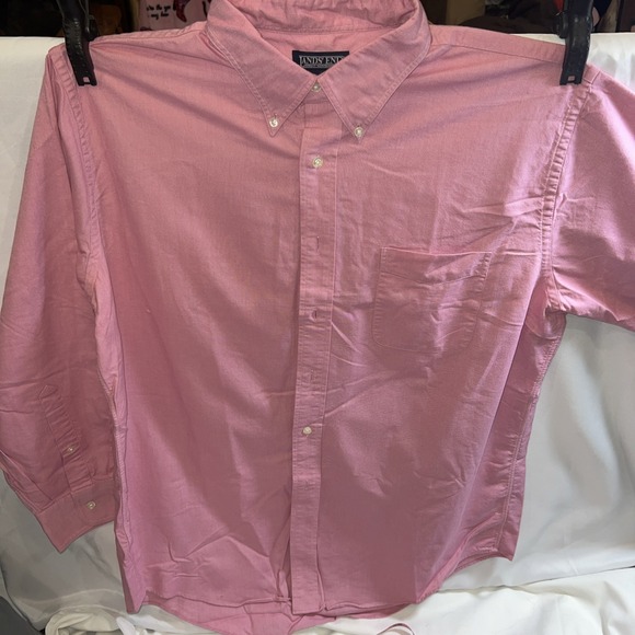 Lands' End Other - Lands End Pink Shirt 17 X 33 Unisex chest 22 no flaws 141